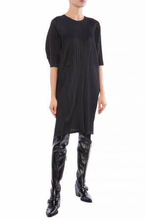 Short sleeve ribbed dress, zdjęcie 2 Short sleeve ribbed dress od Issey Miyake Women